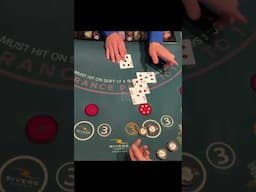 WHEN THE BEST POSSIBLE CARD SHOWS UP ON BLACKJACK!!  #allcasinoaction #blackjack #casino