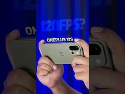 OnePlus 13S 🔥 120fps in BGMI? #shorts #oneplus13s #gaming