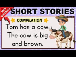 LET'S READ! | READING COMPREHENSION COMPILATION | READ & ANSWER | LEARN ENGLISH | TEACHING MAMA