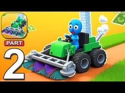 Landfill Millionaire - Gameplay Walkthrough Part 2 - Clean Planet Earn Money (iOS, Android)