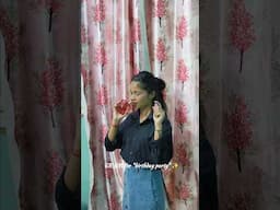 GRWM for *birthday party* Ft. Bhai Ki Shirt😍👚#shorts #grwm #getreadywithme #ytshorts #minivlog