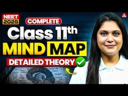 Complete Class 11th Mind Map & Detailed Theory for NEET 2025 by Garima Goel!