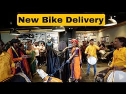 Delivery of my NEW BIKE in Maratha Style 😍RiderGirl Vishakha🇮🇳