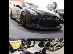 Nissan GTR R35 High-End Audio System - Installation Teaser PART 1