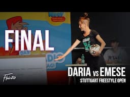 Daria vs Emese - Female Final | Stuttgart Freestyle Open 2025
