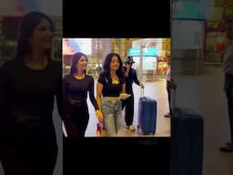 Riddhima Kapoor With Family Spotted At Mumbai Airport #shorts