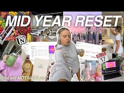 ultimate MID YEAR RESET routine! 💌 | getting my life together & how you can too! | June Reset 2025 ✨