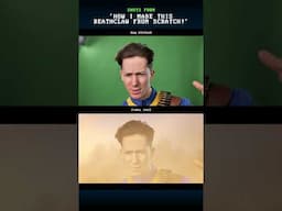 Some Behind the Scenes from my recent video! #fallout #VFX #videoediting