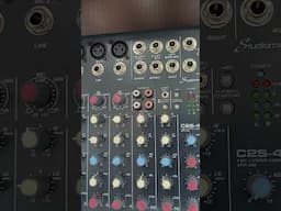 studiomaster UK analog audio mixer #mixer #viralvideo #shorts