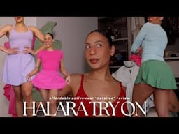 HALARA SPRING TRY ON HAUL 🌷 affordable activewear review