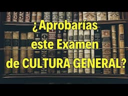 ¿Cuánto Sabes de CULTURA GENERAL? NADIE Acierta SIN OPCIONES