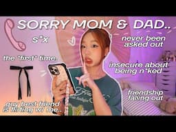answering TMI GIRL TALK questions ur too scared to ask ur mom *juicy*