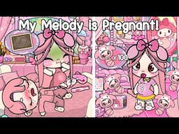 My Melody Just Found Out She’s Pregnant! 👶🏻🎀 Avatar World | Pazu