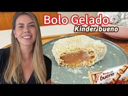 BOLO GELADO DE KINDER MARAVILHOSO!