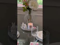Simple Kitchen Table Decor🌸 #home #decor #homedecor #table