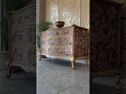 Gorgeous Dresser Makeover #kachafurniture #kachafurniturepaint #furnituremakeover #shorts