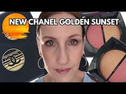 🔥NEW CHANEL LES BEIGES GOLDEN HOUR MAKEUP COLLECTION REVIEW AND TRY ON
