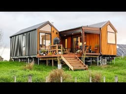 Is This Beautiful Off-the-grid Double Tiny Homes on 3 acres of Land