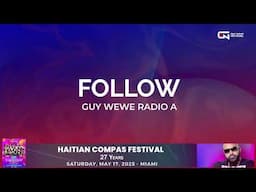 Samdi swa konpa Live ak Guy Webern Guerrier sou Radio Tele Eclair 100.5 FM
