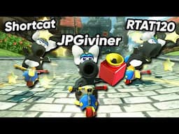 The DREAM TEAM in Competitive Mario Kart 8 Deluxe!