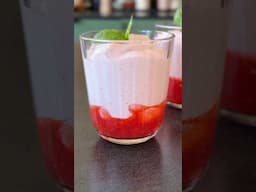 Mousse de fraises ultra légère — 4 ingrédients, 0 prise de tête !