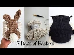 7 Days of Baskets | Day 1: The Waistcoat Stitch