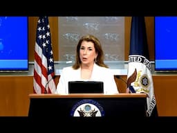 Watch Live: Tammy Bruce TAKES OVER State Department Press Briefing | Apr. 29, 2025.