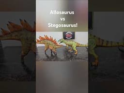 Allosaurus vs Stegosaurus! Beasts of the Mesozoic vs Haolonggood!