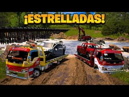 ¡Rescatamos CAMIONETAS ACCIDENTADAS! | American Truck Similator