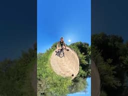 Just in my own world #insta360 #cycling
