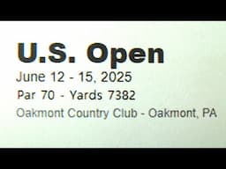 U.S. Open 2025 - Rhythm Rates & Scores for Round 2 only