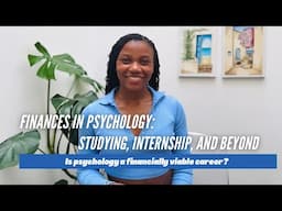 Is Psychology A Financially Viable Career? | Everything Finances Tuition, Side Hustles + more