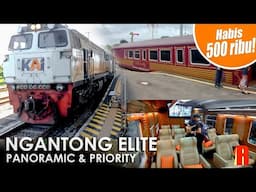 Trip Ngantong Versi Elite! Naik Kereta Api Jarak Jauh & Kawis Lewat Jalur Kantong