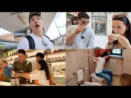 We Missed Our Train For The Wedding | Testing Italian Toilet | Cooking Class In ROME! Wedding Dinner