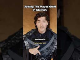 Oblivion’s Mages Guild In A Nutshell