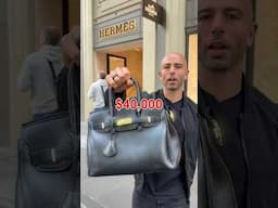 Trying to buy a $40K birkin bag from Hermes #hermes #luxurybrands