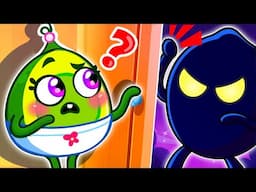 Baby! Don't Open Door to Strangers!🚫 Be Careful Alone at Home🏡 Safety Rules | Cartoon | PP Stories 🥑