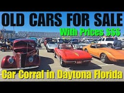 Looking for Gems at a Huge Car Show Hundreds of Old Cars For Sale | 2025 Spring Daytona Florida PT#2