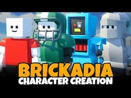 Brickadia Character Creation (Male & Female, Full Customization, All Options, Parts, Extras, More!)