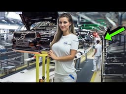 Volvo Manufacturing process: XC40➕CX60➕XC90➕S60 Production line [Car FACTORY] + Crash Test