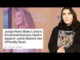Blake Lively's emotional distress claims dismissed