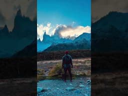 This is the actual Patagonia clothing logo #optoutside #hiking #mountainview #hiker #fitzroy