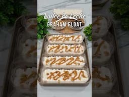 No-Bake Dulce de Leche Graham Float –Super Easy #shorts #pinoyrecipeatibapa #DulcedeLecheGrahamFloat
