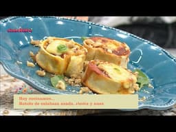 Rotolo de calabaza asada, ricota y nuez #BastaDeCháchara | 16-06-2025