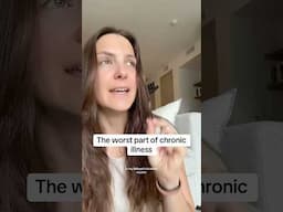 Worst part of chronic illness #chronicillness #chronicfatigue #spoonielife #invisibleillness
