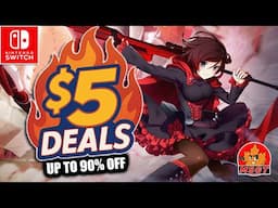 HUGE Under $5 Nintendo Switch eSHOP SALE This WEEK! | BEST Cheap eSHOP DEALS ON NOW