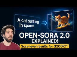 How Open-Sora 2.0 Built Sora-Level Video AI for $200K (Full Breakdown)
