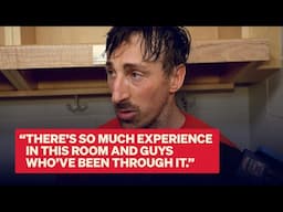"Everyone steps up at one point." | Brad Marchand Game 5 Reaction | 4.30.25