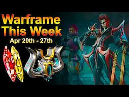 Free Color Palette & Armor Devstream 187 Friday Banshee & Mirage Prime Resurgence & All Weekly Reset