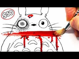 HORROR Artist vs $50 STUDIO GHIBLI Art Books ✍️